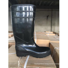 PVC Rain Boots for Women, High Heel Fashion Rain Shoes